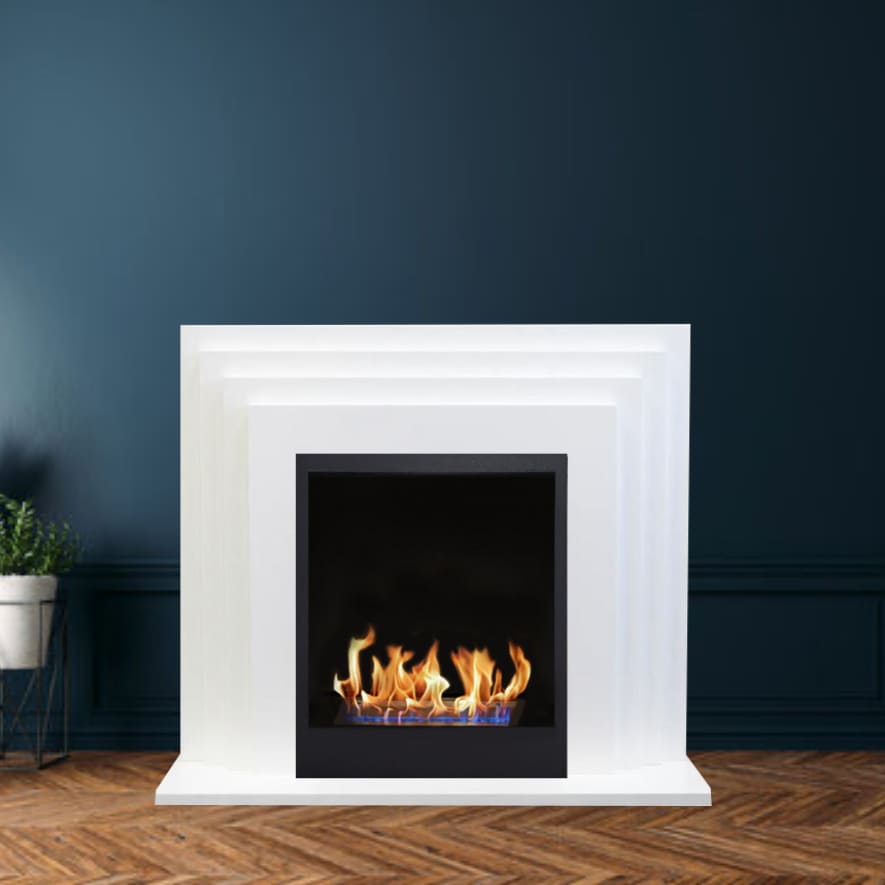 Биокамин в портале "Русский огонь" Амстердам с защитным и декоративным стеклом по цене 87 600 руб.