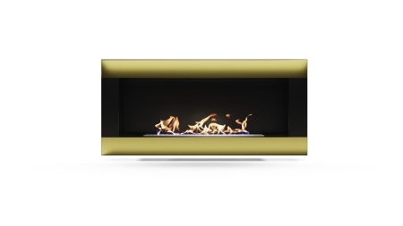 Биокамин "Русский огонь" Голд 1100N настенный с защитным стеклом по цене 44 250 руб.