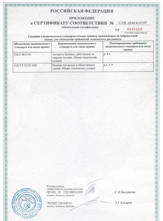 
Газовая топка Vero Design NI G0 H3