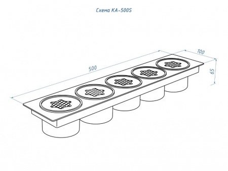 Каминный адаптер Lux Fire D85-500S по цене 13 970 руб.