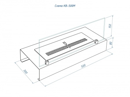 Каминная вставка Lux Fire 500 M по цене 26 983 руб.