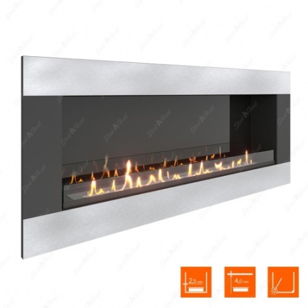 Биокамин SteelHeat GRAND-H 1500 XL стемалит по цене 72 240 руб.