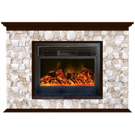 Пафос Арбат 28 (дуб)+Newflame Пафос Арбат 28 (дуб)+Newflame